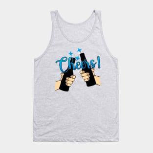 Beer Bottle Cheers Tank Top